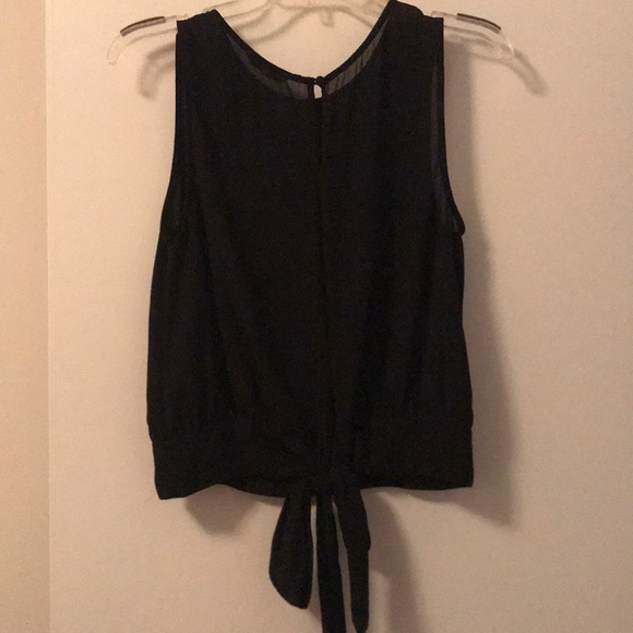 Black sheer top - Picture 2 of 2
